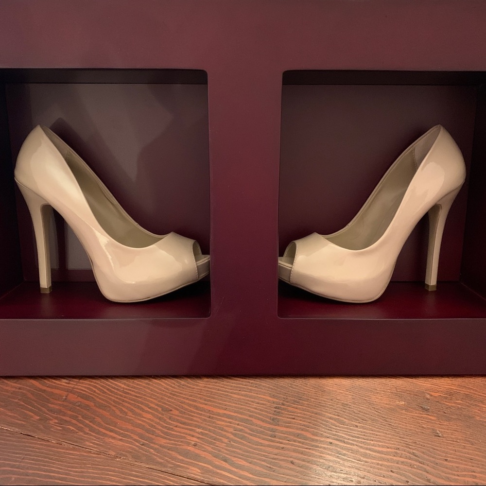 CALL IT SPRING Platform stiletto open toe